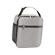 thumbnail image 4 of Bolsa De Almuerzo Con Asa Y Bolsillo Para Botella, Impermeable, Para Playa, Camping, Color Blanco Y Gris, 4 of 5