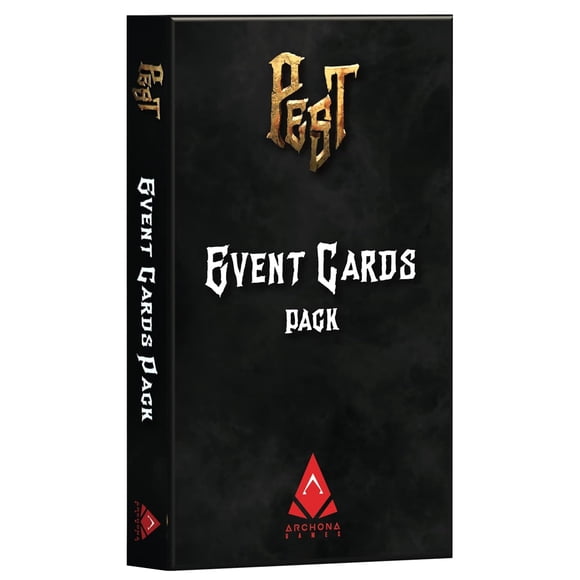 Accesorio para juegos de mesa Archona Games Pest Event, paquete de tarjetas