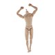 thumbnail image 5 of 1/6 Figura Masculina Cuerpo Estrecho Hombro Cuerpo 12 "cuerpo Masculino Modelo Figura 28cm, 5 of 5