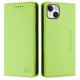 thumbnail image 4 of Funda Billetera con Soporte para iPhone 15 Plus Bloqueo RFID Plegable Verde claro, 4 of 6
