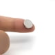 thumbnail image 1 of 50 imanes redondos 8x1 mm para refrigerador plateado, 1 of 3