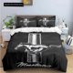 thumbnail image 1 of Mustang Car Logo Bedding Set Boys Girls Twin Queen King Size Duvet Cover Pillowcase Bed Boys Adult Home TextileextileBed Sheets, 1 of 5