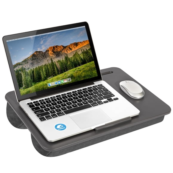 LapGear Escritorio Original para Regazo Compatible con Laptops de Hasta 17" - Carbón