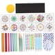 thumbnail image 3 of Mandala Rock Painting Kit Plantilla Mandala Arts Para Muebles De Vidrio Scrapbook, 3 of 5