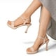 thumbnail image 2 of Sandalia Casual Taco Alto Simil Charol Mujer Weide YOU537, 2 of 10