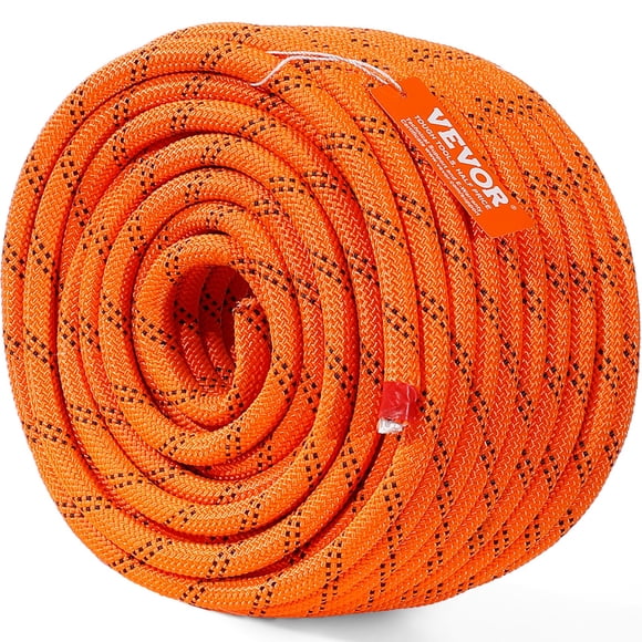 Cuerda VEVOR de poliéster de doble trenzado, 12 mm x 36,57 m, 8000 libras