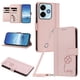 thumbnail image 1 of Funda Cartera Trébol para Xiaomi Poco M6 4G con Ranuras Tarjetas y Carga Inalámbrica Rosa, 1 of 6