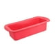 thumbnail image 2 of Molde Para Pan De Silicona Rectángulo Reutilizable Flexible Molde Para Pasteles De Silicona Antiadherente Rojo, 2 of 3