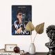 thumbnail image 5 of Rey lobo Cartel de metal, decoración de pared con cartel de metal personalizado, regalos para aficionados, amigos, familia y seres queridos 30x20 cm, 5 of 6