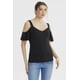 thumbnail image 1 of Polera Mujer Ajustado Negro- ll, 1 of 4