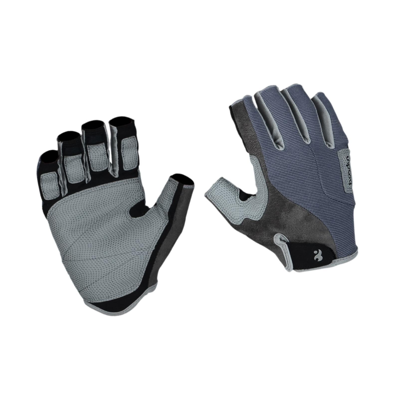 Magideal - Guantes De Vela, Guantes De Escalada, Guantes De Ciclismo Transpirables, Guantes De Entrenamiento Para Piragüismo, Bicicleta De Montaña, Ciclismo De C Gris L