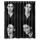 thumbnail image 1 of Cortina de ducha de Johnny Depp, juego de cortinas de baño con ganchos, tamaño 60 x 72 pulgadas, 1 of 3