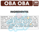 thumbnail image 2 of DISPLAY OBA OBA MORF 20GR ARCOR, 2 of 3