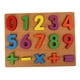 thumbnail image 1 of Bebé Niños Montessori Madera Número De Letra En 3D Juguetes Bloque Junta A Juego D, 1 of 5