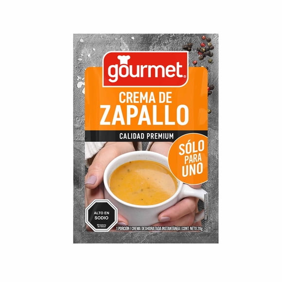 Crema Individual de Zapallo Sobre, 20 g