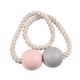 thumbnail image 3 of Cortina De Ventana De Cuentas De Madera Magnética Tie Back Pink + Grey, 3 of 5