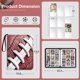 thumbnail image 2 of Carpeta de anillas Lalasu de 990 bolsillos para cartas de fútbol, 2 of 7