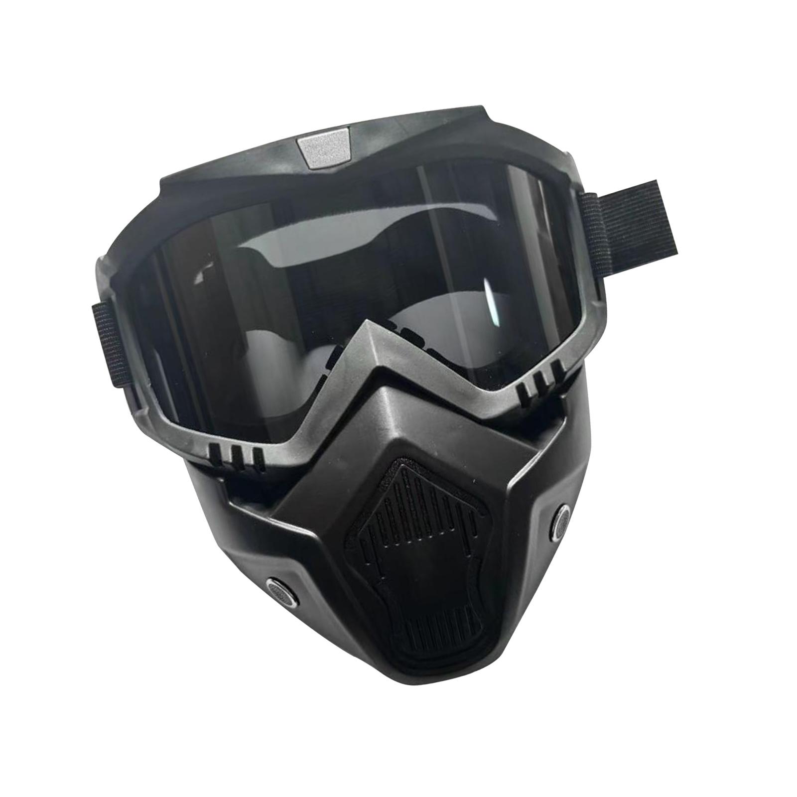 Ioensy - Máscara De Soldador Protector Facial Desmontable Resistente A Impactos Cómoda Máscara De Soldadura Vidrio Gris