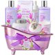 thumbnail image 1 of Kit de Baño Purlezz Tulipán y Orquídea 8 Piezas – Set Hidratante de Regalo, 1 of 9