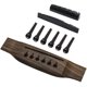 thumbnail image 1 of Juego de Puente, Cejuela, Selleta y Pasadores para Guitarra de 6 Cuerdas Swhmc – Palo de Rosa Negro, 1 of 6