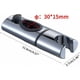 thumbnail image 2 of Soporte para cabezal de ducha ABS cromado con clip para barra de ducha, soporte para ducha de mano con rotación de 360° para baño, ovalado, S 8XV6OOOLVB, 2 of 5