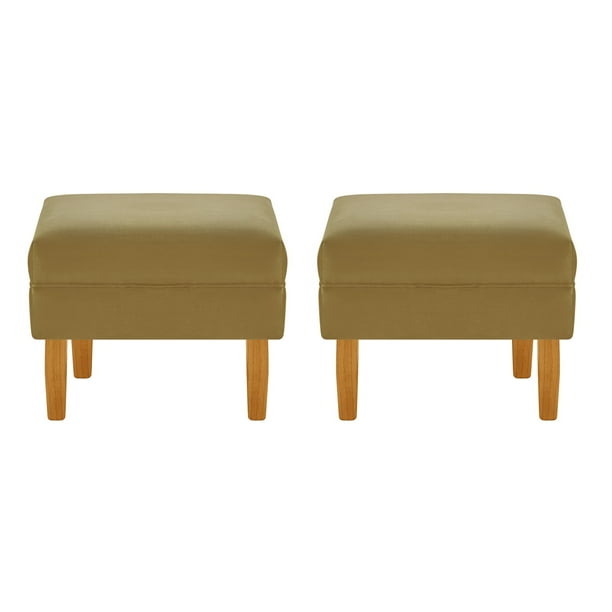 Set Pouf Sky 1c Felpa 04 Verde Musgo