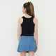 thumbnail image 2 of Polera Peto Niña Teen Rib Negro Corona, 2 of 5