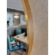 thumbnail image 4 of Espejo Circular 70 Cm Diametro, Marco Metal Cepillado, Dorado, 4 of 5