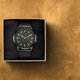 thumbnail image 2 of Reloj Solar Perry Ellis 43 mm con Correa de Malla Ligera en Acero Gunmetal, 2 of 8