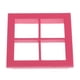 thumbnail image 3 of 1/12 Dollhouse Miniatura De Madera 4 Paneles Ventana DIY Accesorio Rojo, 3 of 3