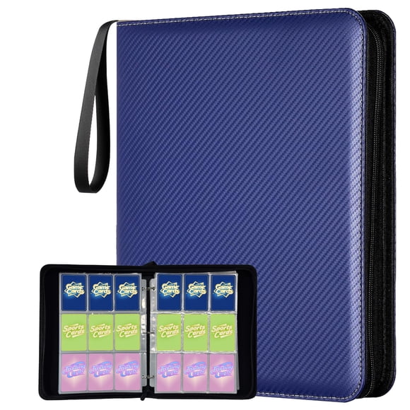 Carpeta para cartas coleccionables BOMOKS para 1080 cartas, 60 fundas, PU