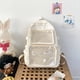 thumbnail image 1 of Japanese Kawaii Itabag Women New 2024 Transparent Backpack Women Large Capacity Ita Backpack School Bags For College Student JK, 1 of 3