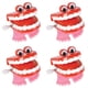 thumbnail image 1 of Juguete de Dientes Parlantes con Muelle The Dreidel Company Paquete de 4 4.5 cm, 1 of 3