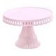 thumbnail image 1 of Soporte Para Tortas De Plástico Rosa Claro, Alzador Circular Con Pie Para Exhibir Postres, 1 of 10
