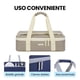 thumbnail image 3 of Tourit Bolsa Térmica Comida 23x33cm Impermeable Camel, 3 of 9