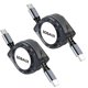 thumbnail image 1 of Cable de carga SDBAUX USB C a USB C retráctil de 60 W, paquete de 2, 1 of 7
