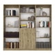 thumbnail image 1 of Combo 2 Estantes 4 Repisas + Estante 2 Puertas Macadamia, 1 of 7