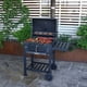 thumbnail image 4 of Parrilla A Carbón Asados Con Tapa Ahumador Umbrella FT01-126, 4 of 9
