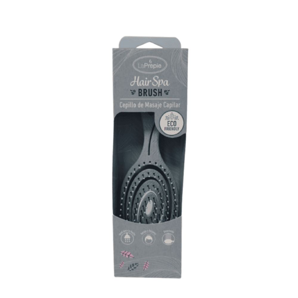 Lookwell - Cepillo De Pelo Masajeador Desenredante Ecologico- Natural