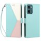 thumbnail image 3 of Funda Cartera Tricolor para Motorola Moto G05 con Soporte, Verde, 3 of 6