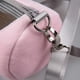 thumbnail image 2 of Bolso de transporte de hámster enano cilindro portátil caliente bolso al aire libre con correa de hombro única ajustable (rosa), 2 of 3
