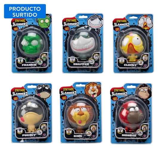 Juguete Stretcherz Slammerz, Producto Surtido