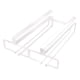 thumbnail image 2 of Estante Para Copas De Vino Debajo Del Gabinete, Colgador De Barra De Metal, Soporte Para Copas De Cocina, Color Blanco, 2 of 5