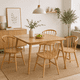 thumbnail image 3 of Silla Lykke de Madera - Natural, 3 of 12