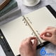 thumbnail image 5 of Recambio de papel para archivador A5 Tofun 14,2 × 21 cm 80 hojas Beige, 5 of 6
