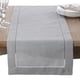 thumbnail image 2 of Caminero de Mesa SARO LIFESTYLE 41 × 137 cm Gris con Detalle de Punto Hem, 2 of 4