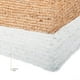 thumbnail image 3 of Alfombra de Yute Rectangular Borde Blanco 170x120 cm Atmosphera, 3 of 5