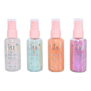 Flower Secret - Pack 4 Spray Iluminador Para Cuerpo Rostro 60Ml Colores