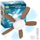 thumbnail image 1 of Luz con ventilador WZZIW 81 cm regulable 3000‑6500 K con control remoto, 1 of 9