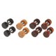thumbnail image 1 of 4 Pares De Pendientes De Madera De Doble Cara Para Hombres Y Mujeres, Joyería Para El Cuerpo, Perno Prisionero Con Barra, 1 of 5